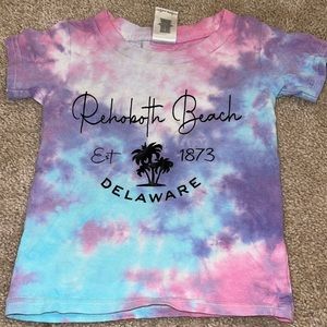 Rehoboth beach tie dye 2T shirt